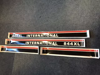 International Stickers voor International tractoren