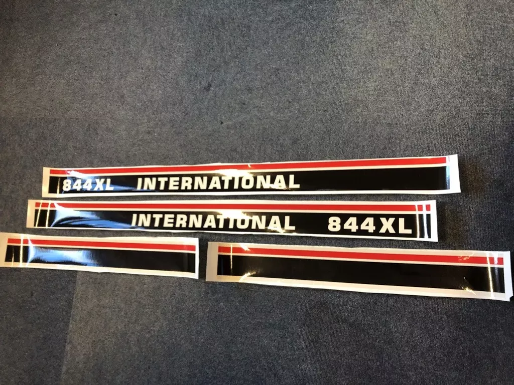 International Stickers voor International tractoren